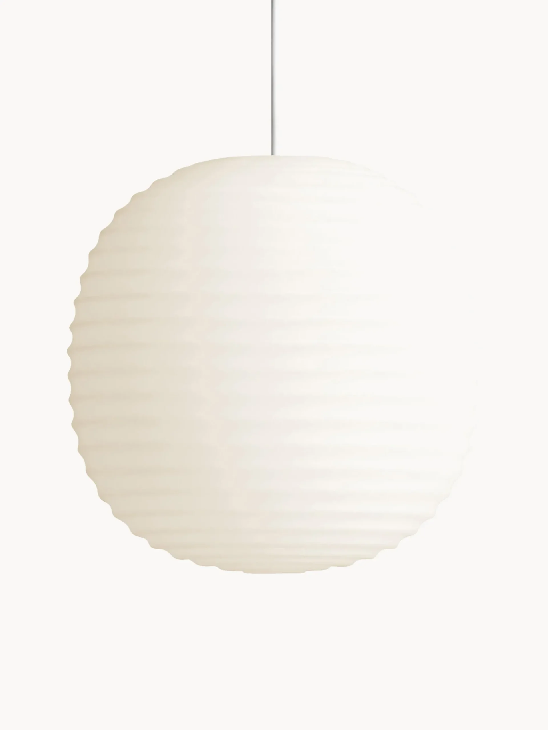 Lampada a sospensione in vetro soffiato Lantern, varie misure
