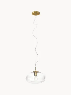 Lampada a sospensione in vetro Amora