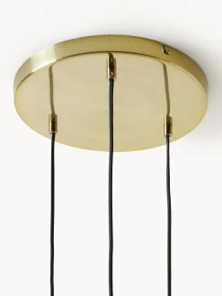 Lampada a sospensione in vetro colorato Nyra