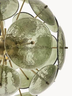 Lampada a sospensione in vetro Mireille