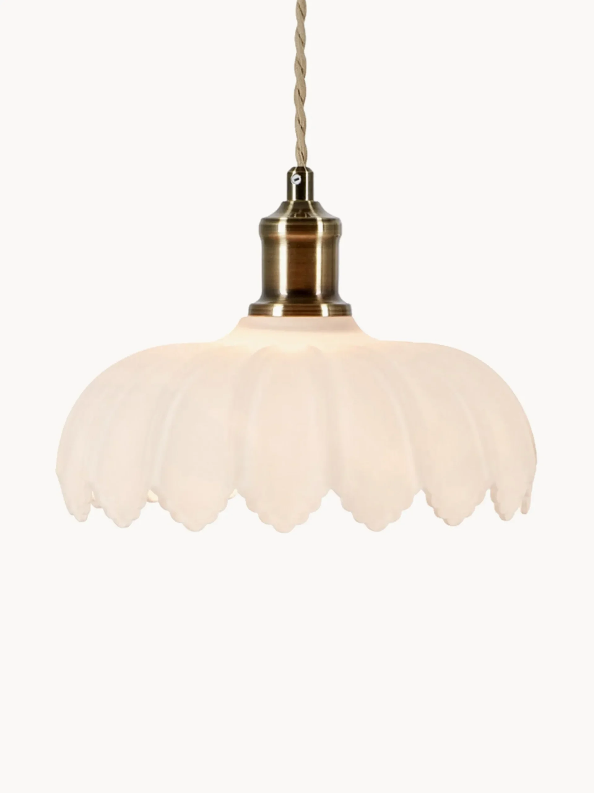 Lampada a sospensione piccola Kurage