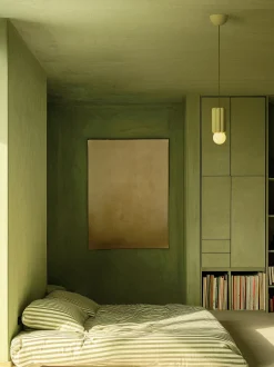 Lampada a sospensione piccola fatta a mano con luce regolabile STUCCO No. 3