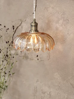Lampada a sospensione piccola Kurage