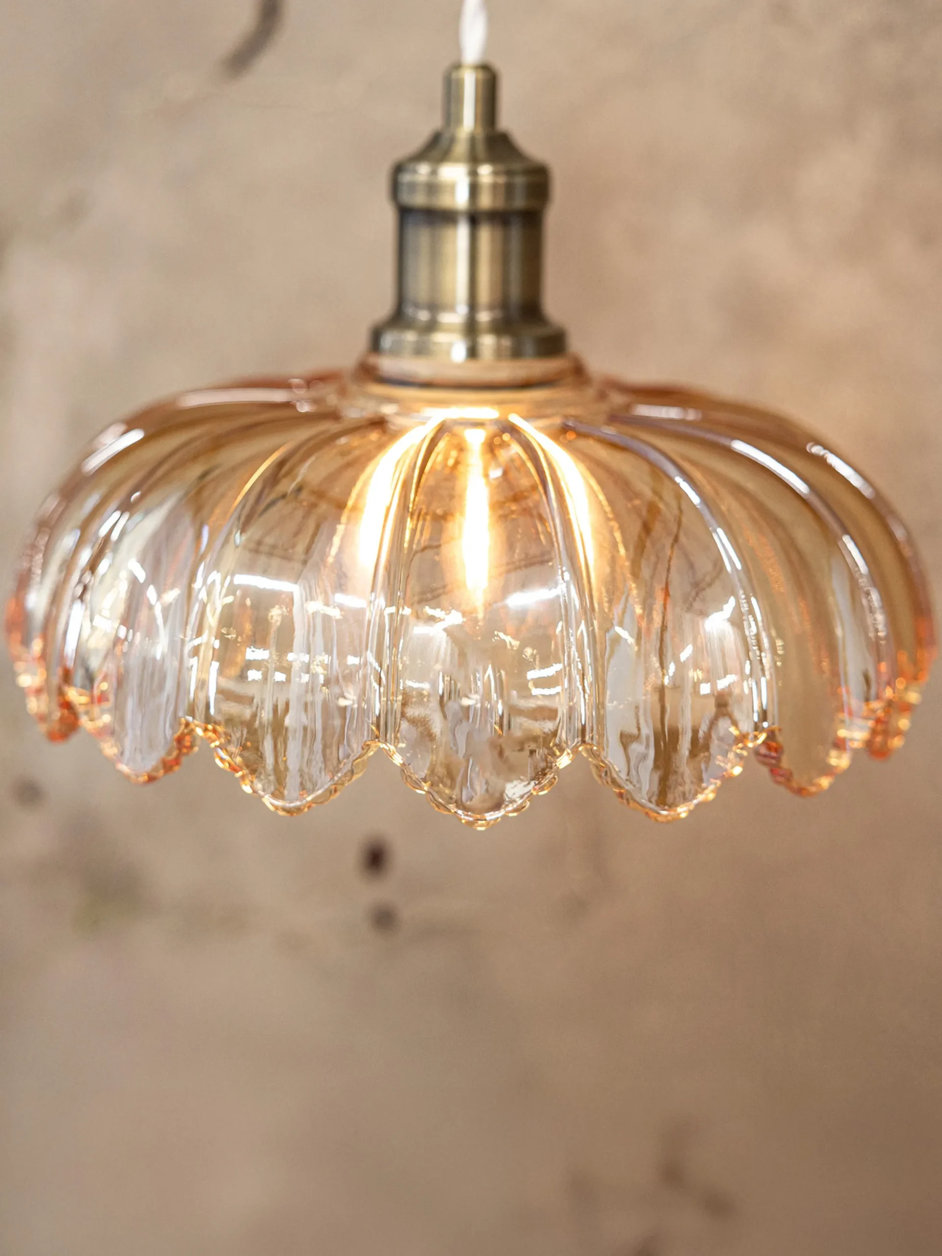 Lampada a sospensione piccola Kurage