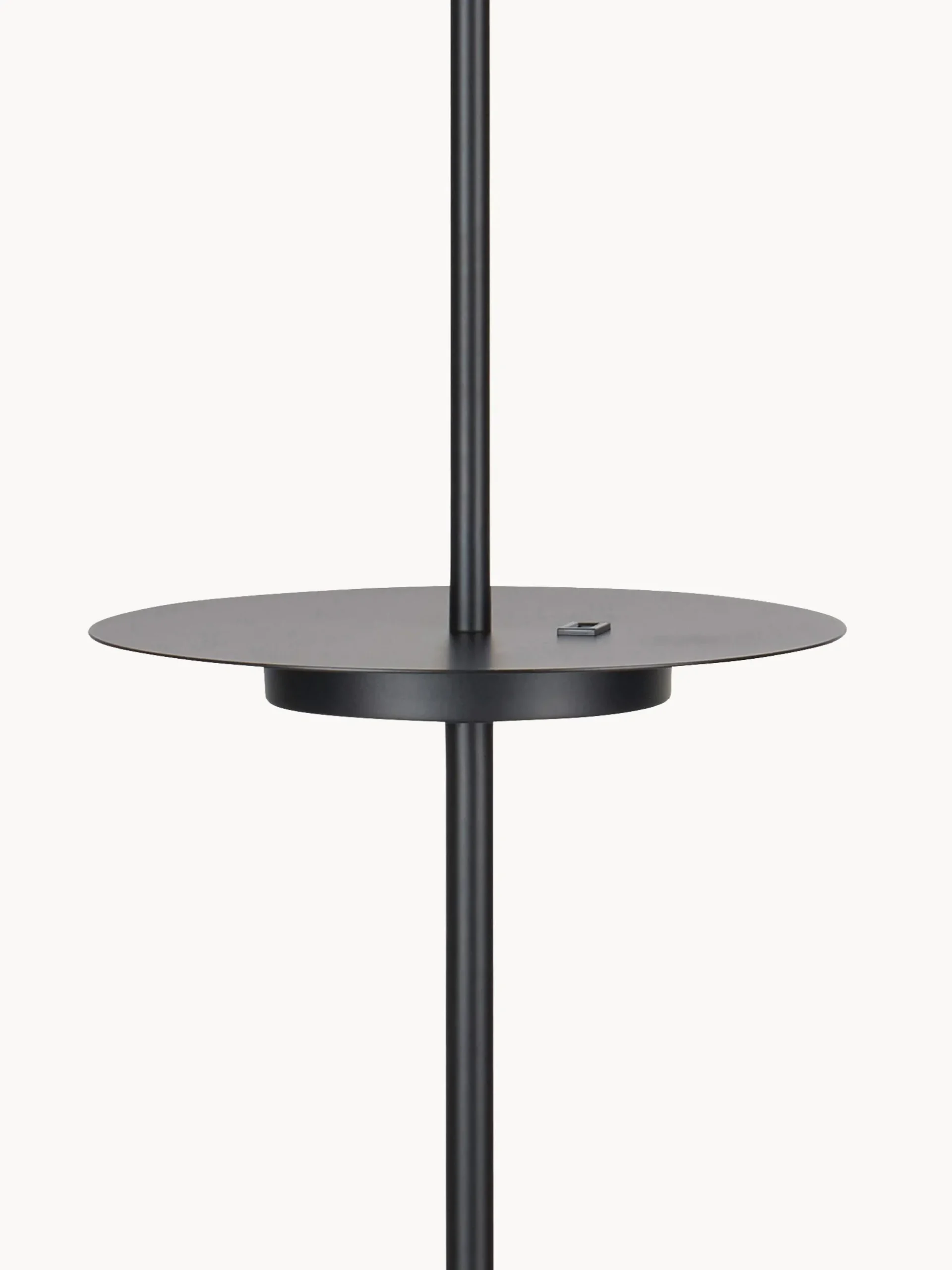 Lampada da lettura con mensola e connessione USB Linear