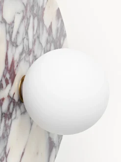 Lampada da parete e soffitto in marmo Calacatta viola Cehlani