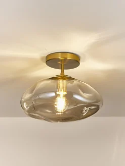 Lampada da soffito in vetro Amora