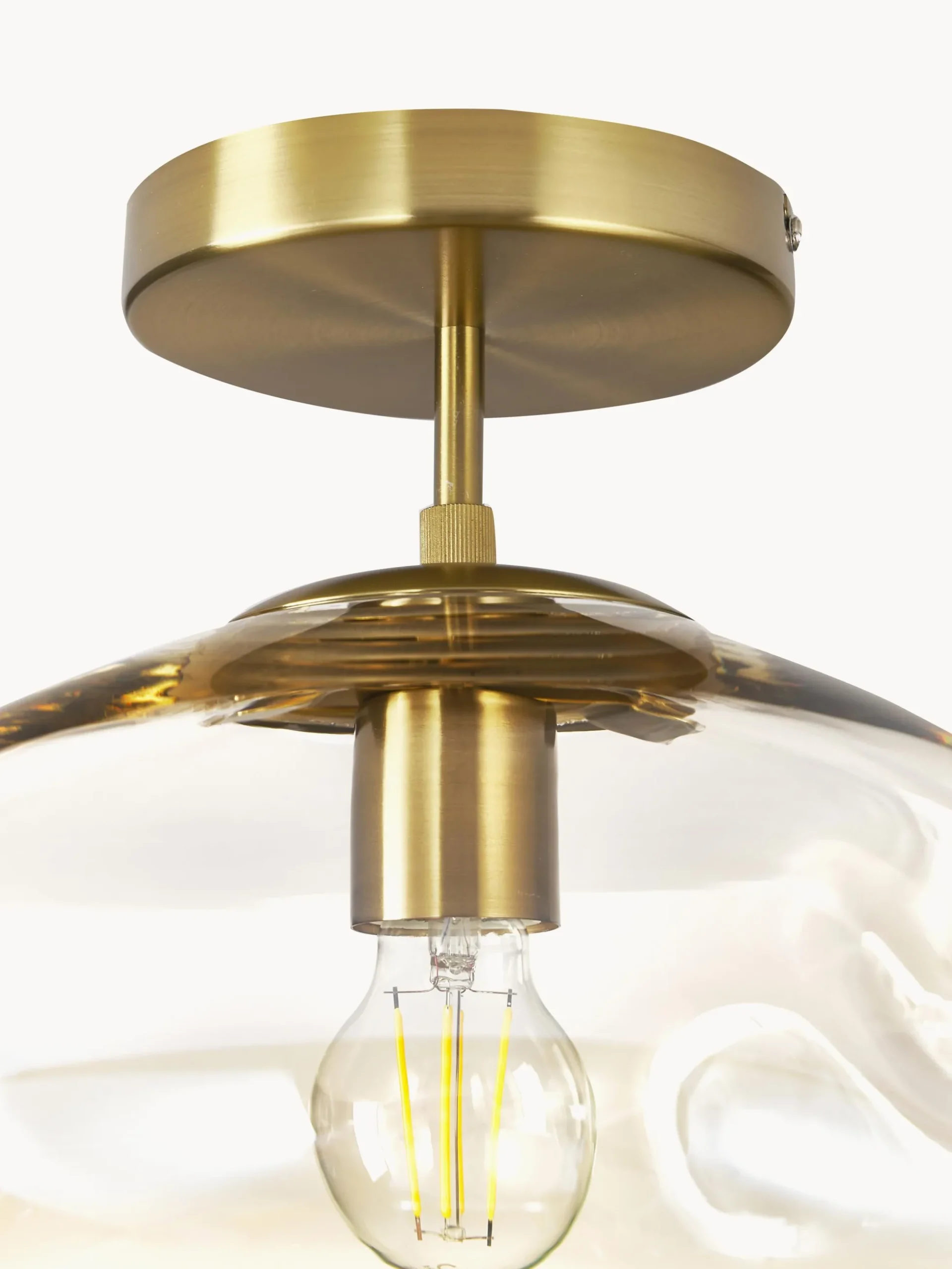 Lampada da soffito in vetro Amora