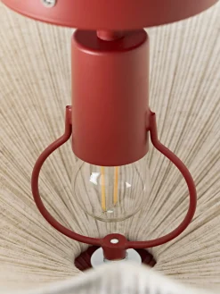 Lampada da soffitto con paralume rovesciato Leora