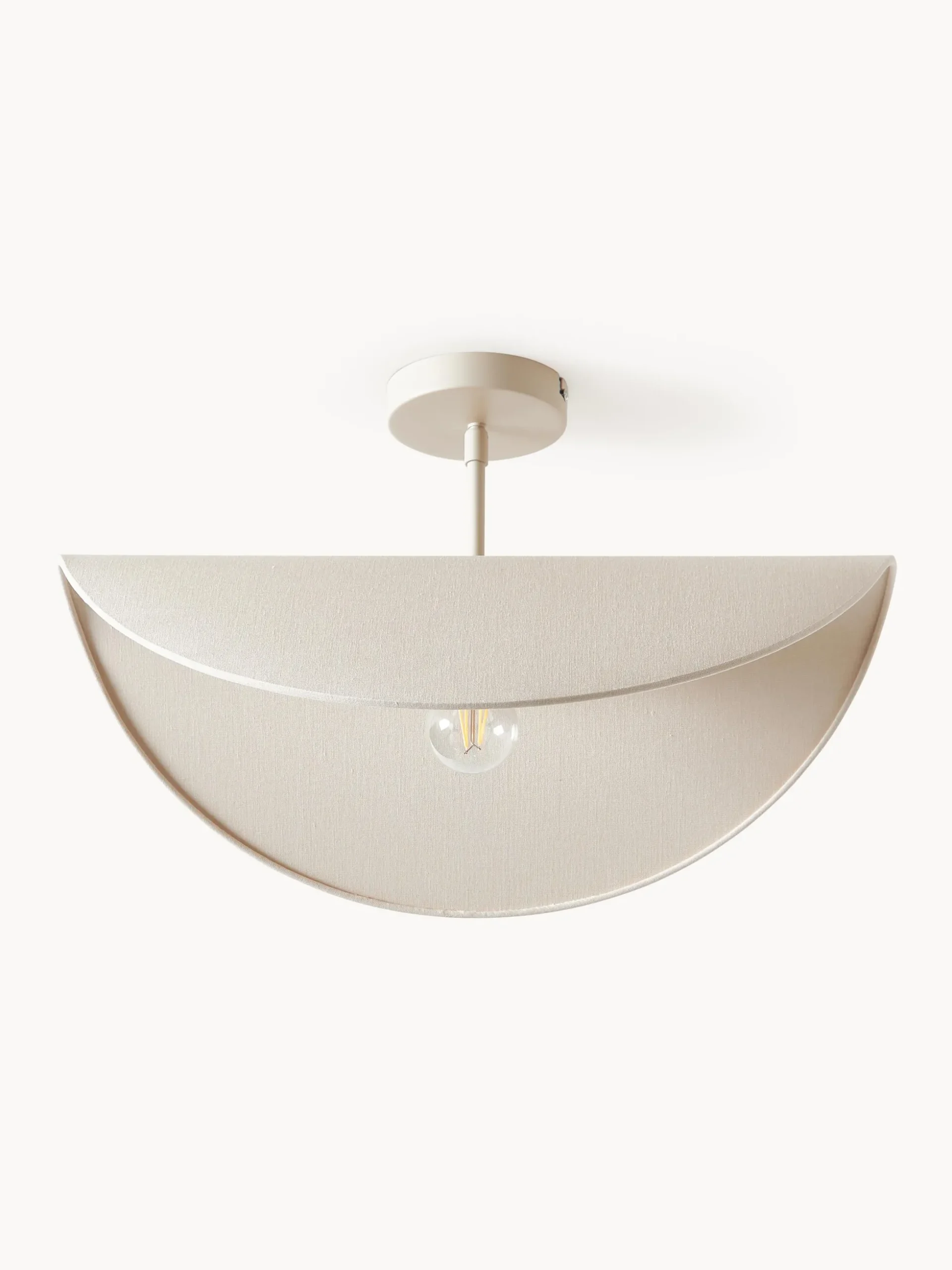 Lampada da soffitto di design in lino Kenzie