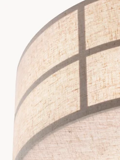 Lampada da soffitto in lino fatta a mano Hashira