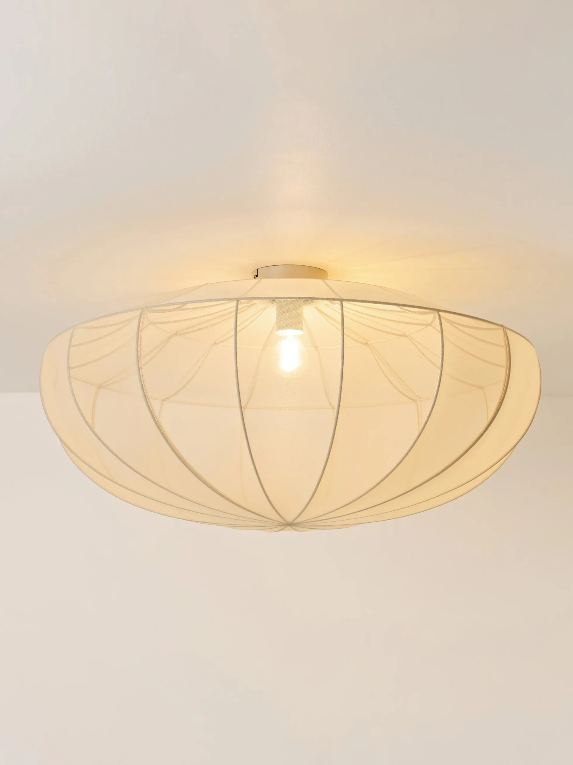 Lampada da soffitto in rete grande Beau