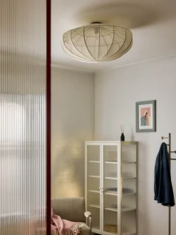 Lampada da soffitto in rete grande Beau