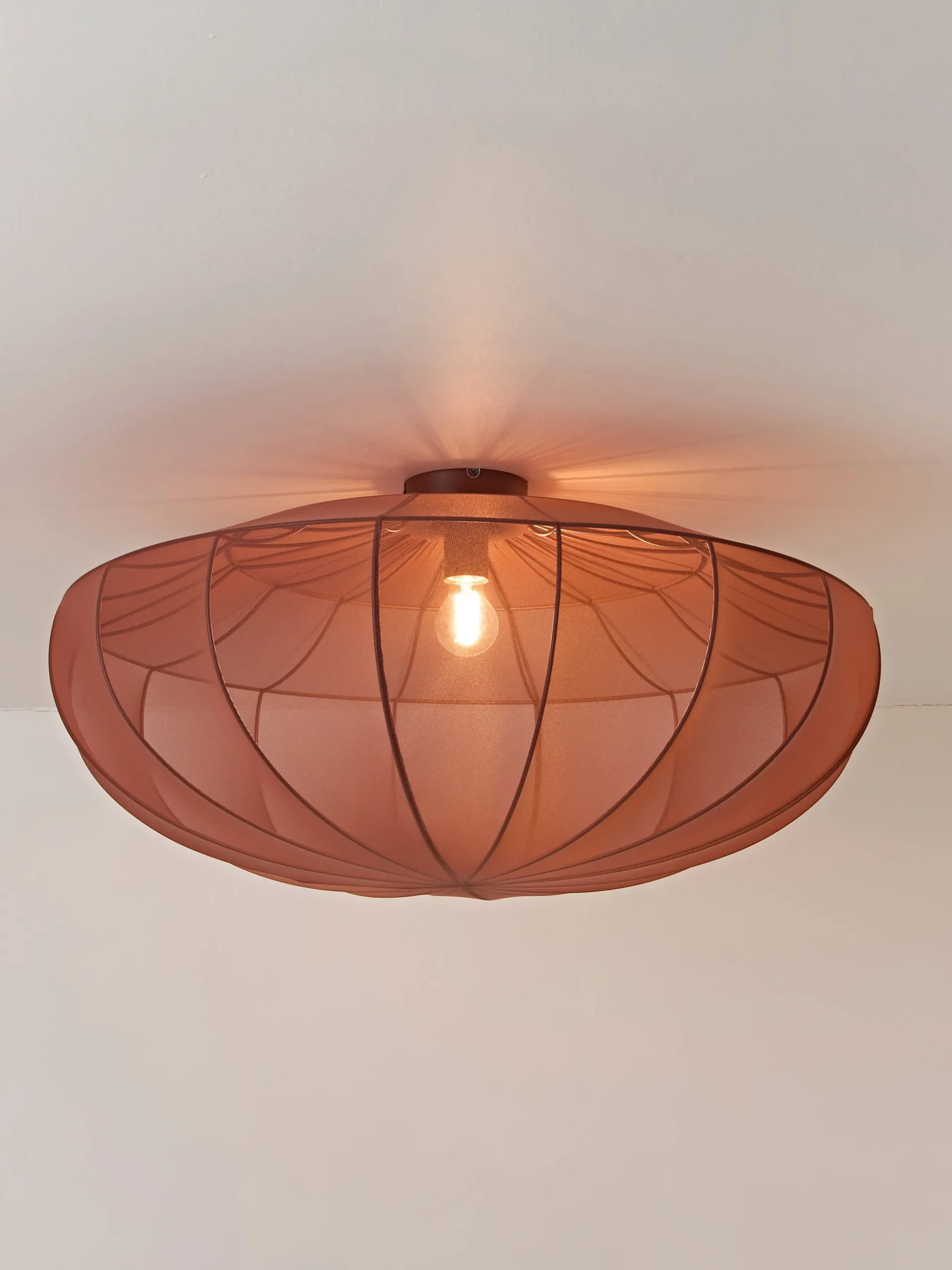 Lampada da soffitto in rete grande Beau