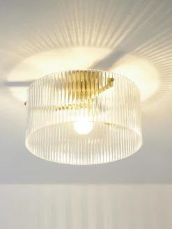 Lampada da soffitto in vetro Emmi