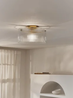 Lampada da soffitto in vetro Emmi