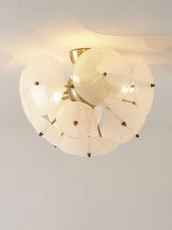 Lampada da soffitto in vetro Mireille