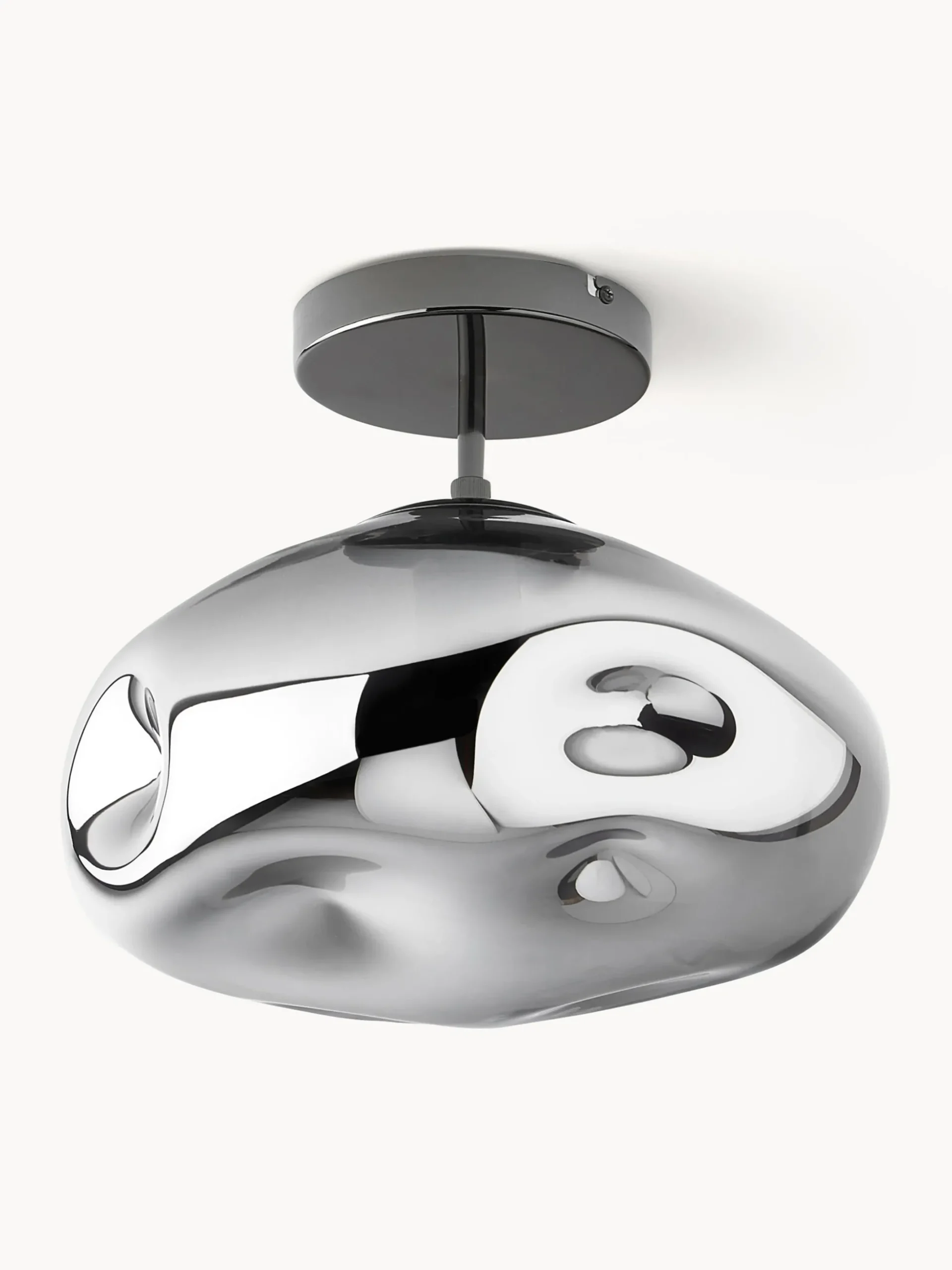 Lampada da soffitto in vetro specchiato Amora