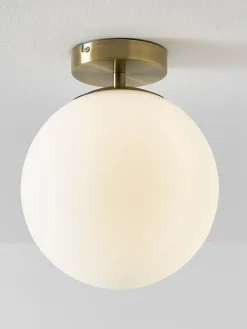 Lampada da soffitto piccola in vetro Hitch