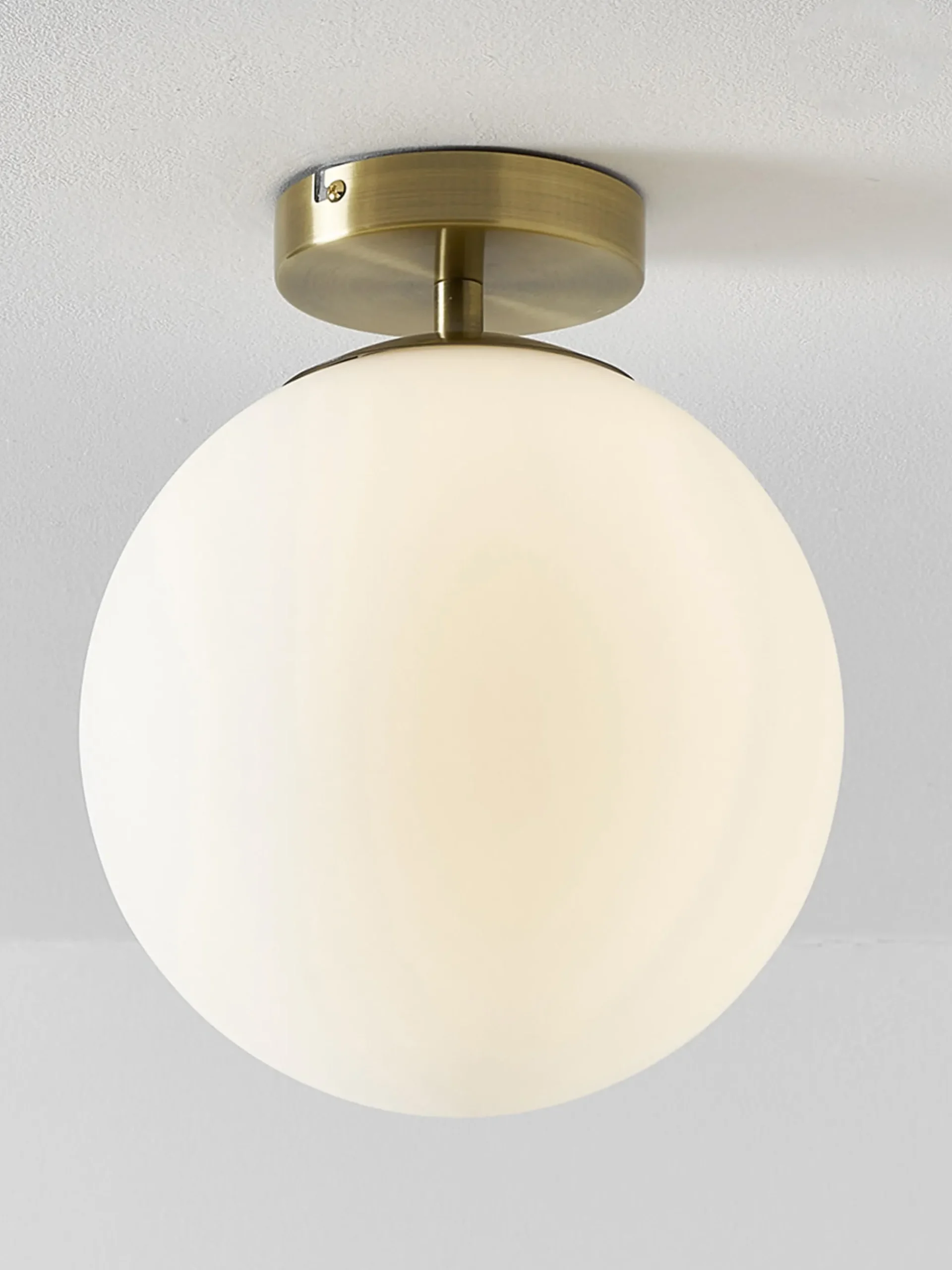Lampada da soffitto piccola in vetro Hitch