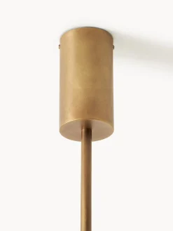 Lampada da sospensione in alabastro Isaac