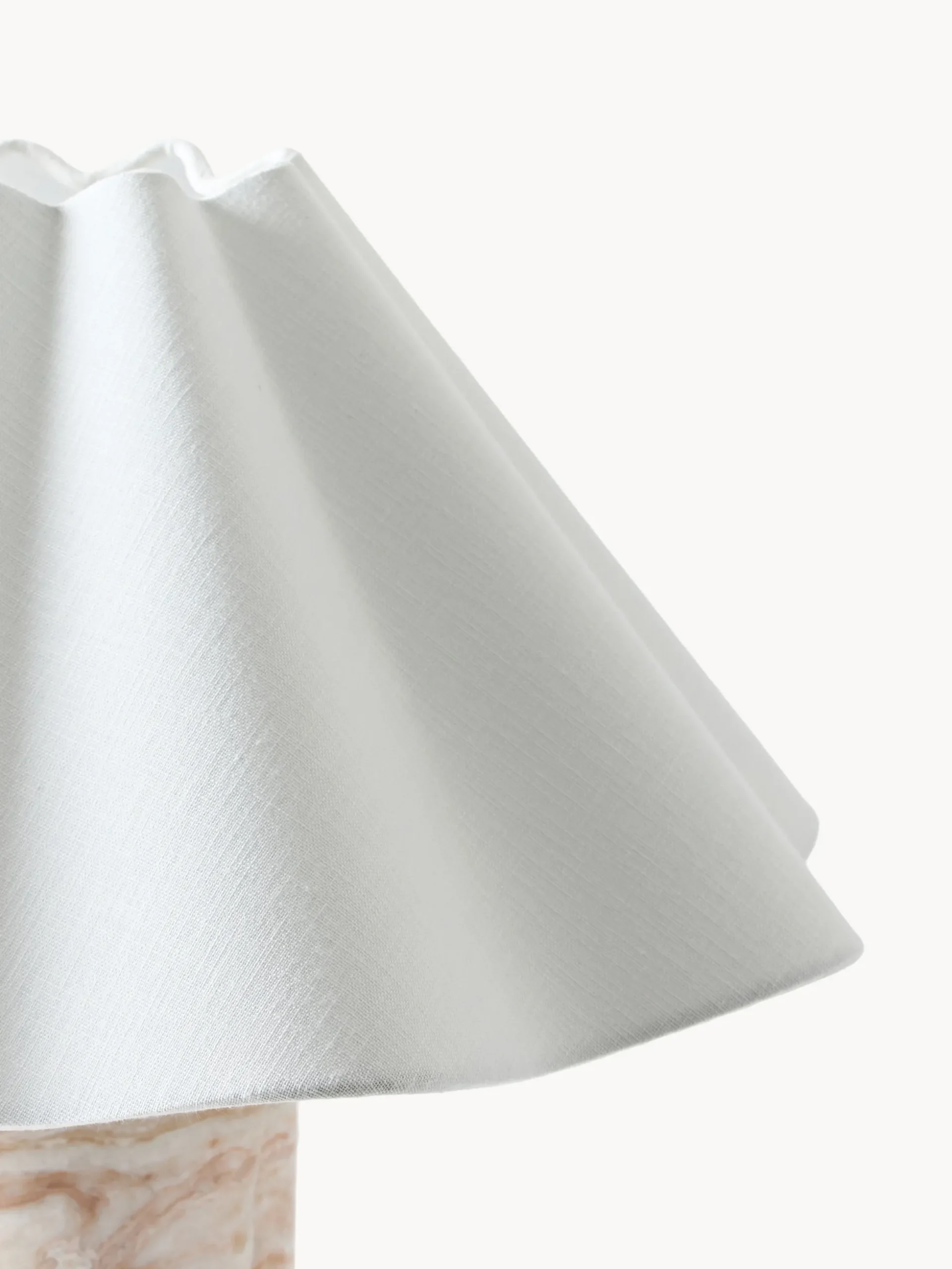 Lampada da tavolo a LED con luce regolabile e base in marmo Arya