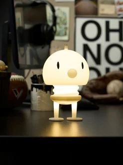 Lampada da tavolo a LED portatile Choco, con luce regolabile