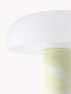 Lampada da tavolo con base in marmo Carla
