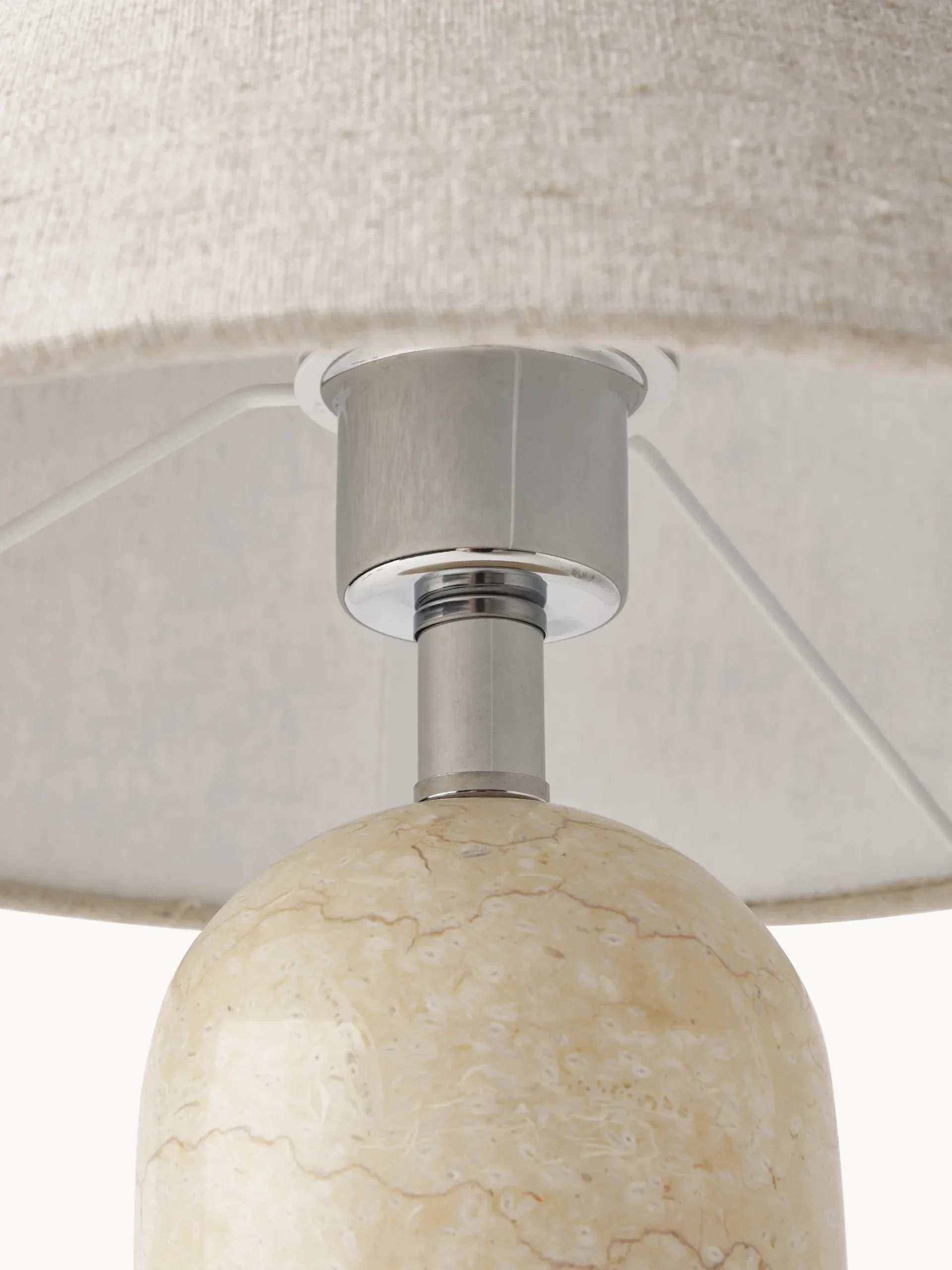 Lampada da tavolo con base in marmo Gia