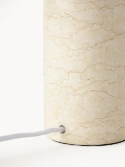 Lampada da tavolo con base in marmo Gia