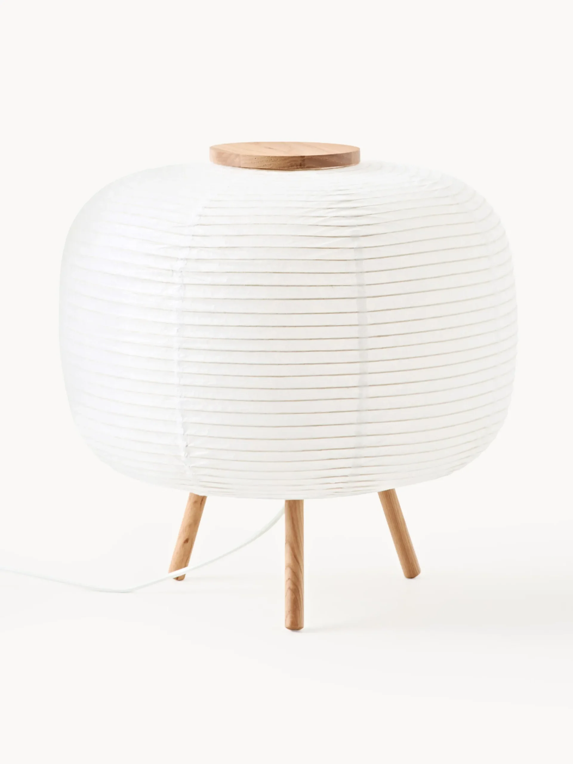 Lampada da tavolo di design in carta di riso Misaki