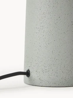 Lampada da tavolo grande con base in cemento Kaya