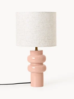 Lampada da tavolo grande in ceramica Christine