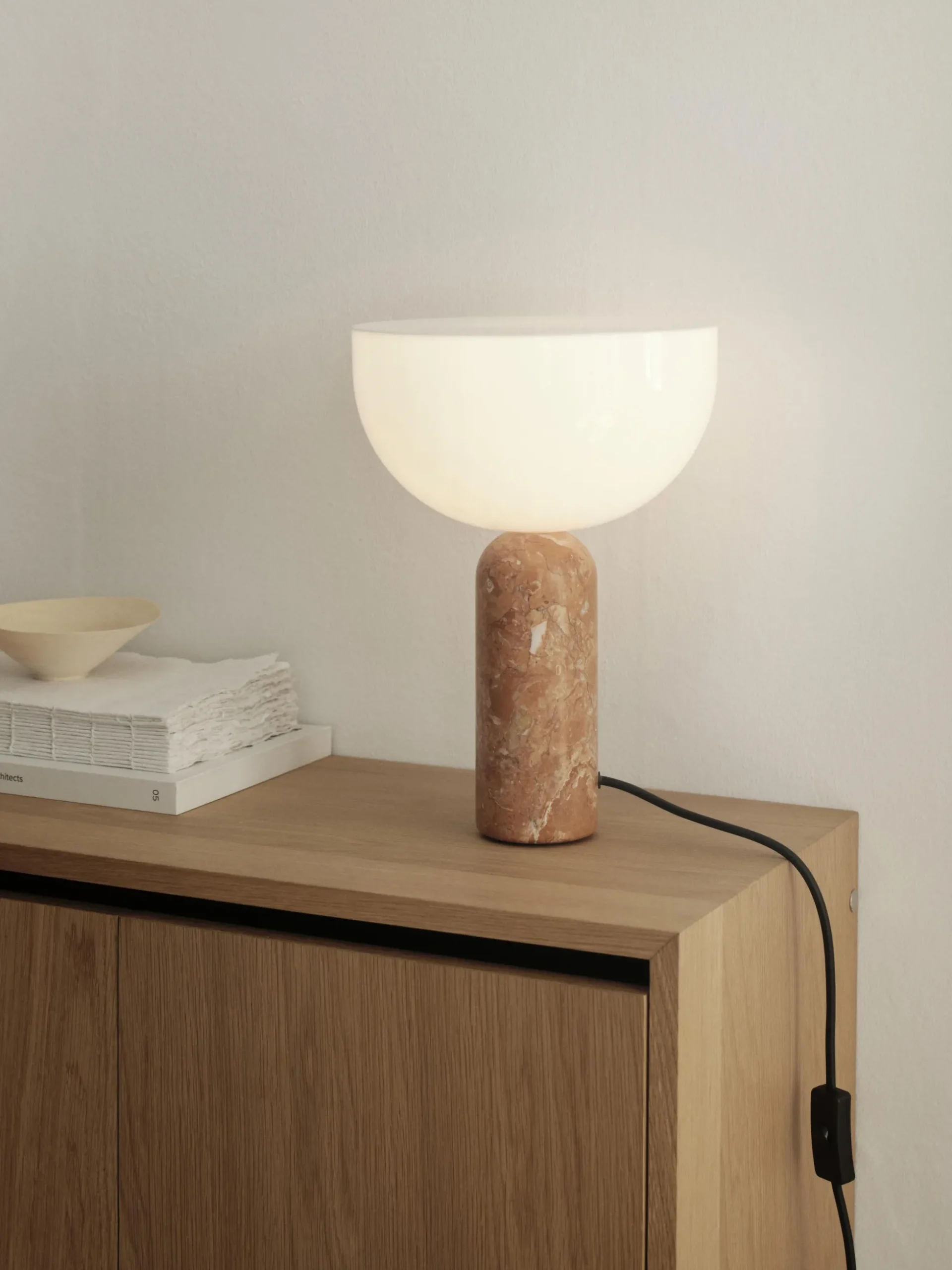 Lampada da tavolo in marmo Kizu, varie misure