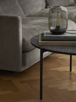 Lampada da tavolo in vetro soffiato a LED con luce regolabile Acorn