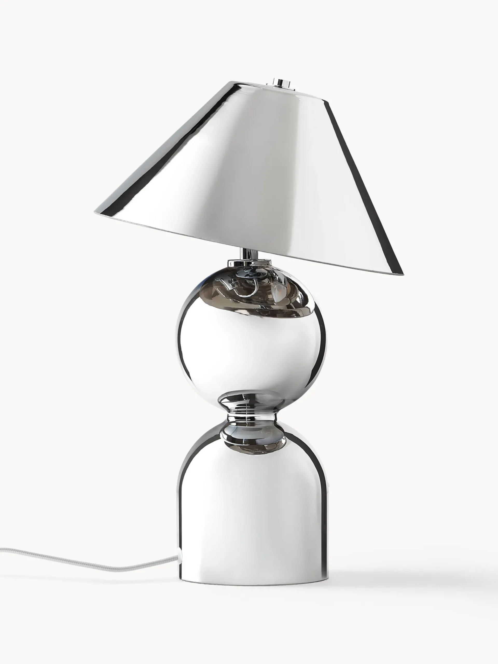Lampada da tavolo orientabile in vetro specchiato Danielle