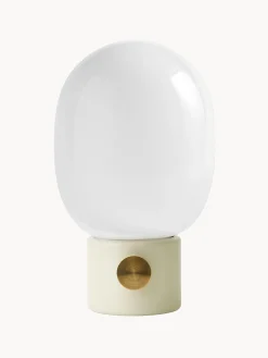 Lampada da tavolo piccola con luce regolabile JWDA, alt. 29 cm