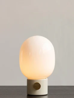 Lampada da tavolo piccola con luce regolabile JWDA, alt. 29 cm