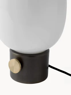 Lampada da tavolo piccola con luce regolabile JWDA, alt. 29 cm