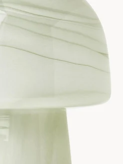 Lampada da tavolo piccola effetto marmo Talia