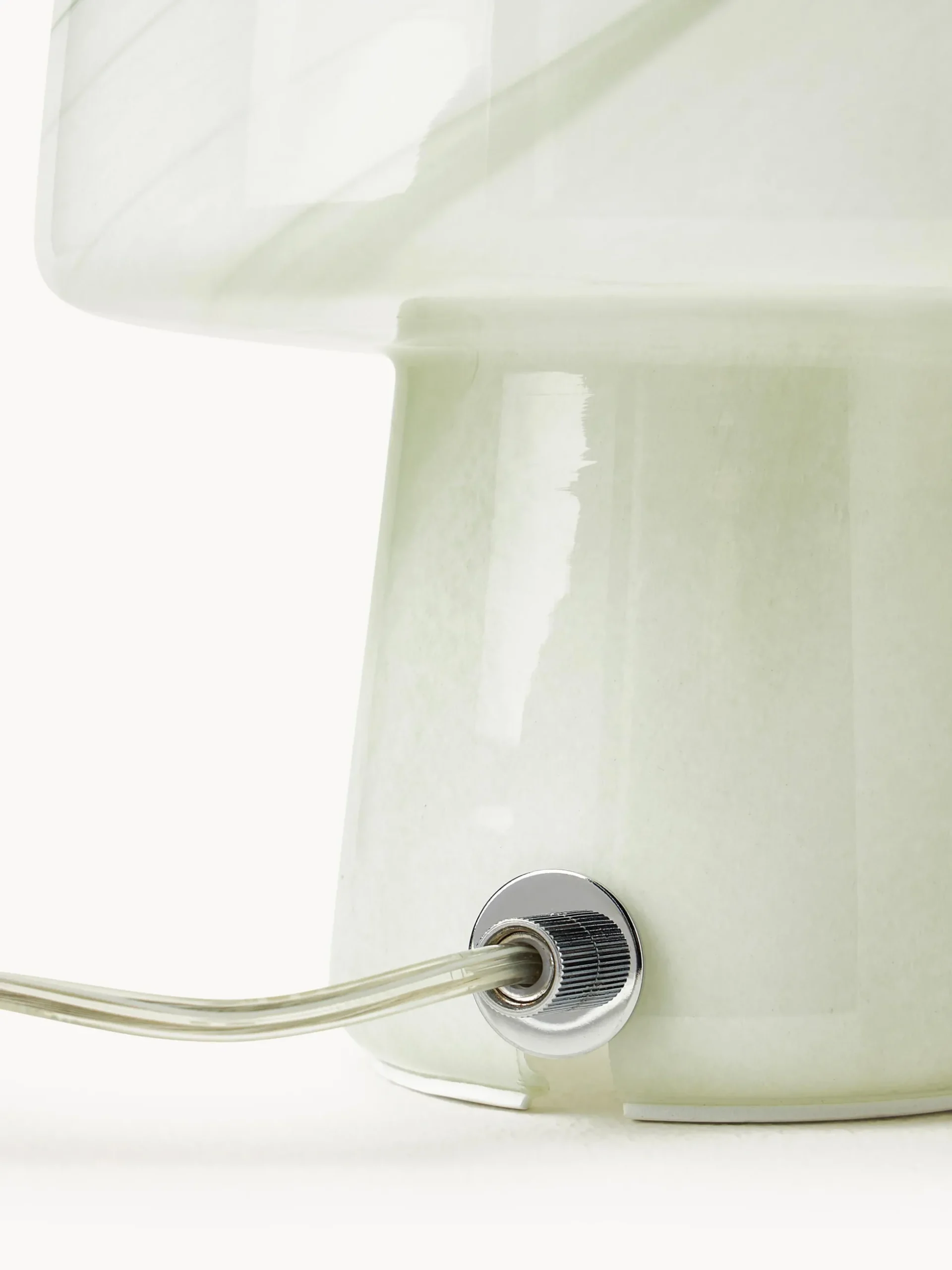 Lampada da tavolo piccola effetto marmo Talia