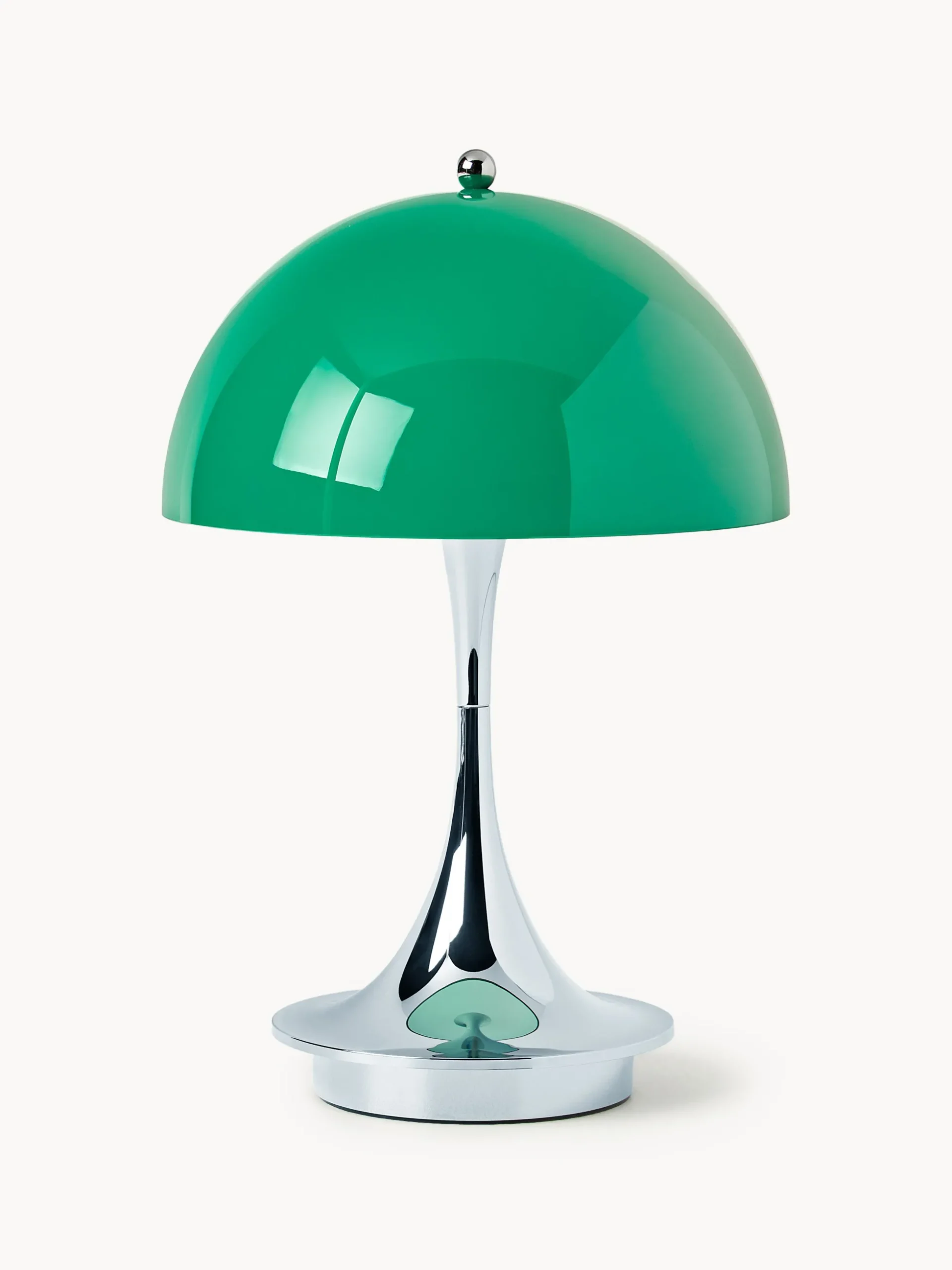 Lampada da tavolo piccola portatile a LED Panthella 160, design Verner Panton