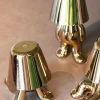 Lampada da tavolo piccola portatile a LED con luce regolabile Golden Brothers Ron