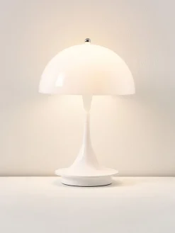 Lampada da tavolo piccola portatile a LED Panthella 160, design Verner Panton