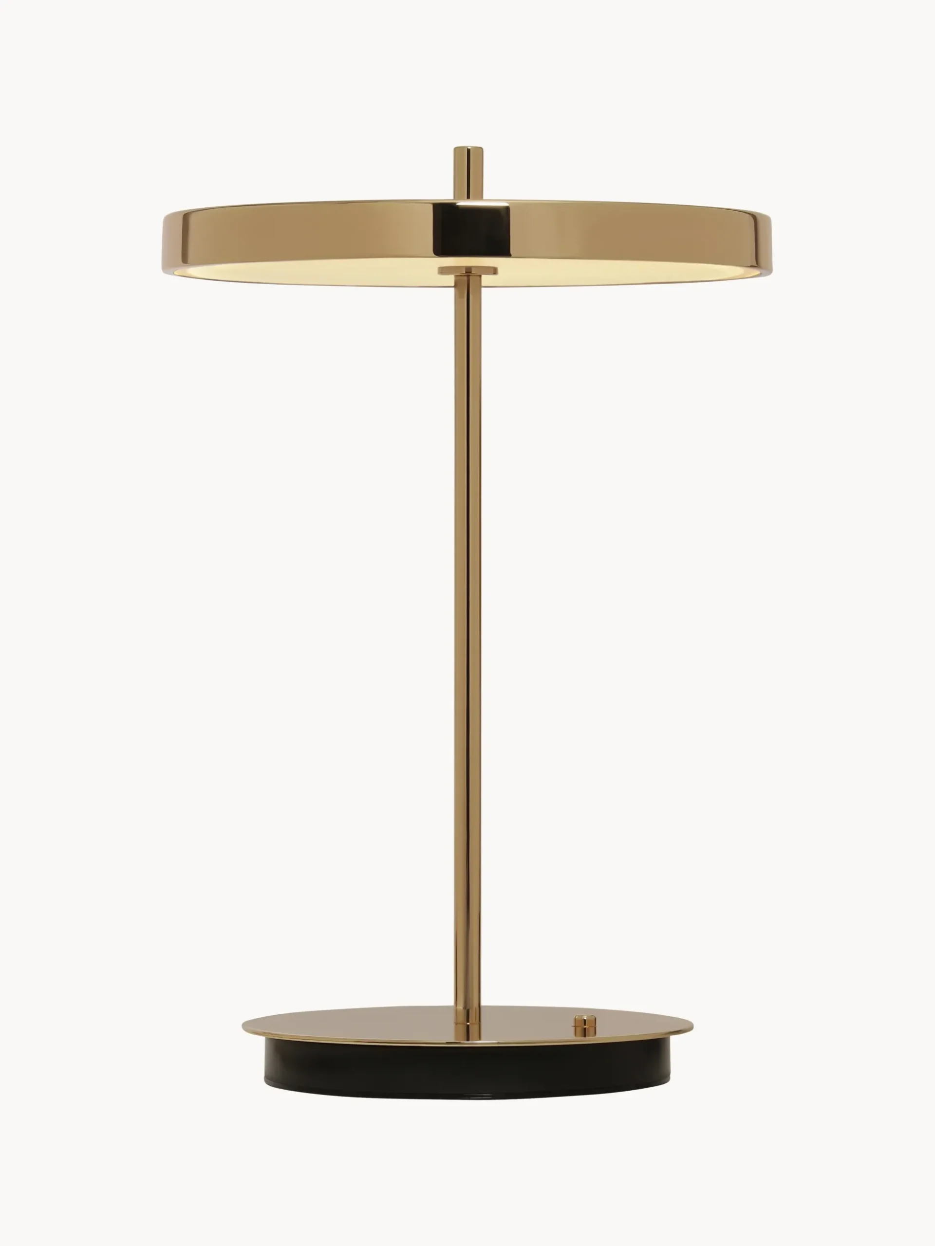 Lampada da tavolo piccola portatile a LED con luce regolabile Asteria Move