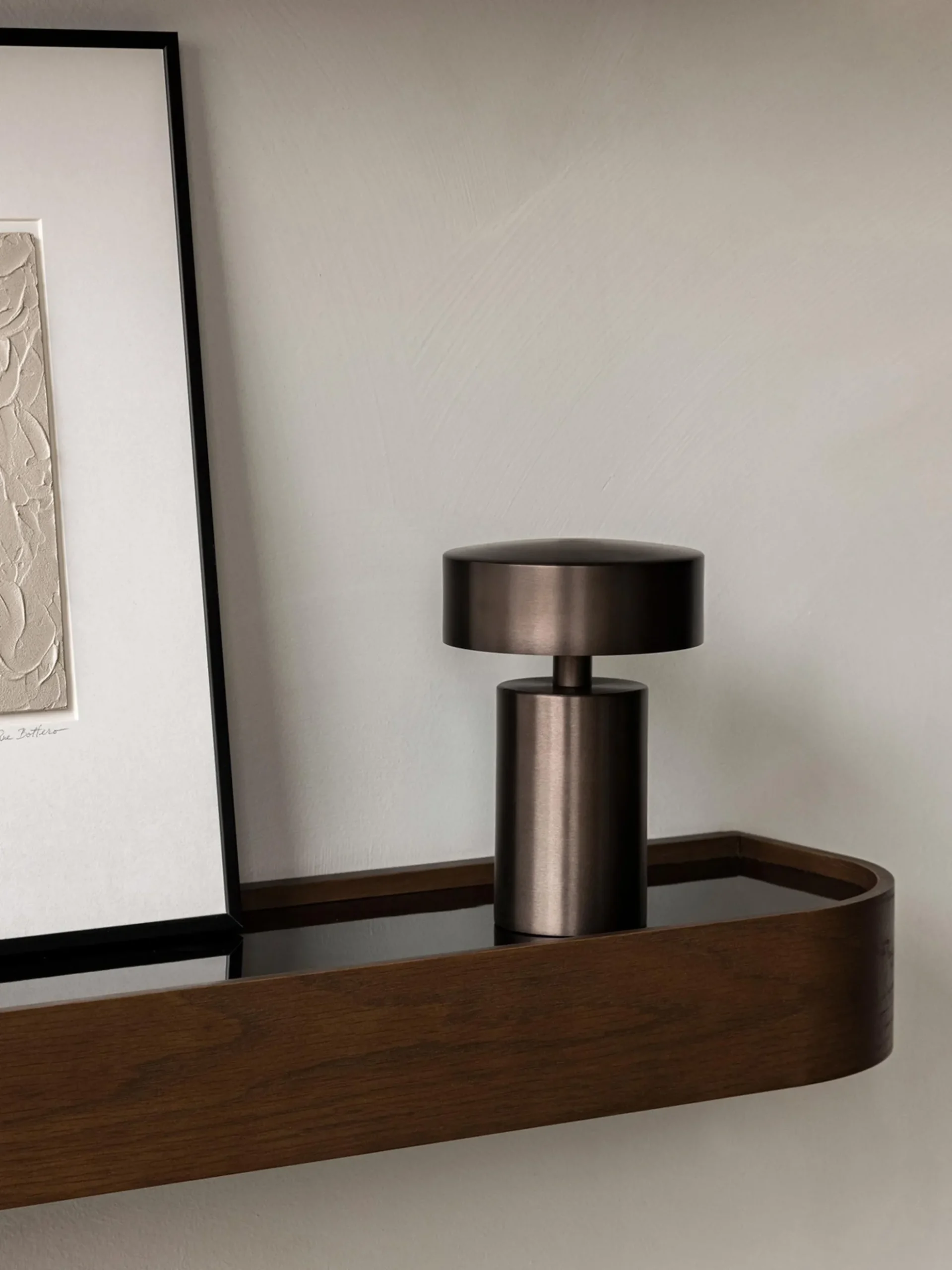 Lampada da tavolo piccola portatile con luce regolabile Column
