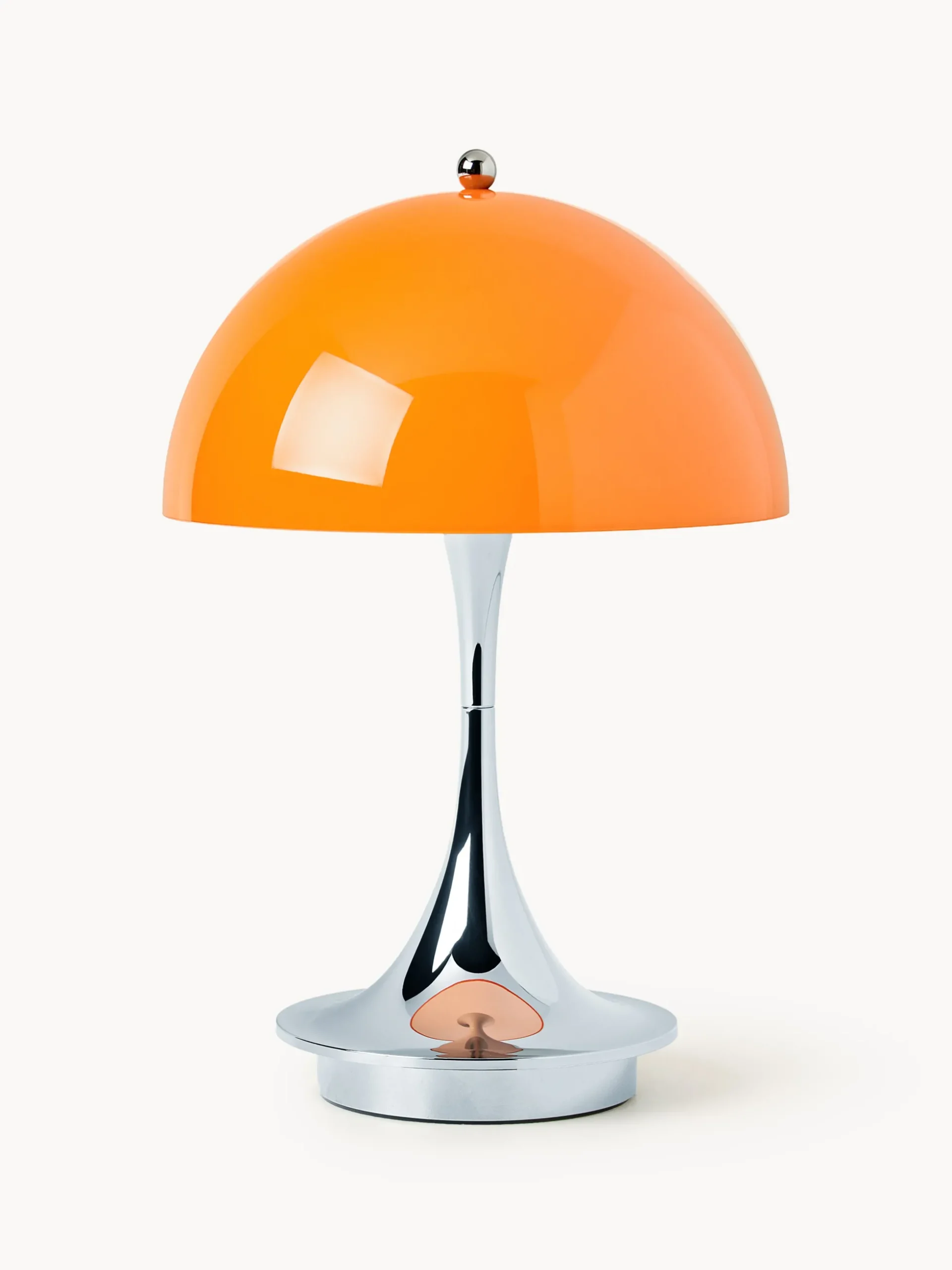 Lampada da tavolo piccola portatile a LED Panthella 160, design Verner Panton