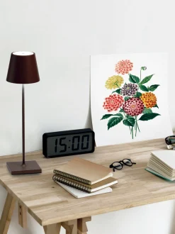 Lampada da tavolo portatile a LED con luce regolabile Poldina Pro