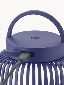Lampada da tavolo portatile a LED per esterni Lito, alt. 12 cm