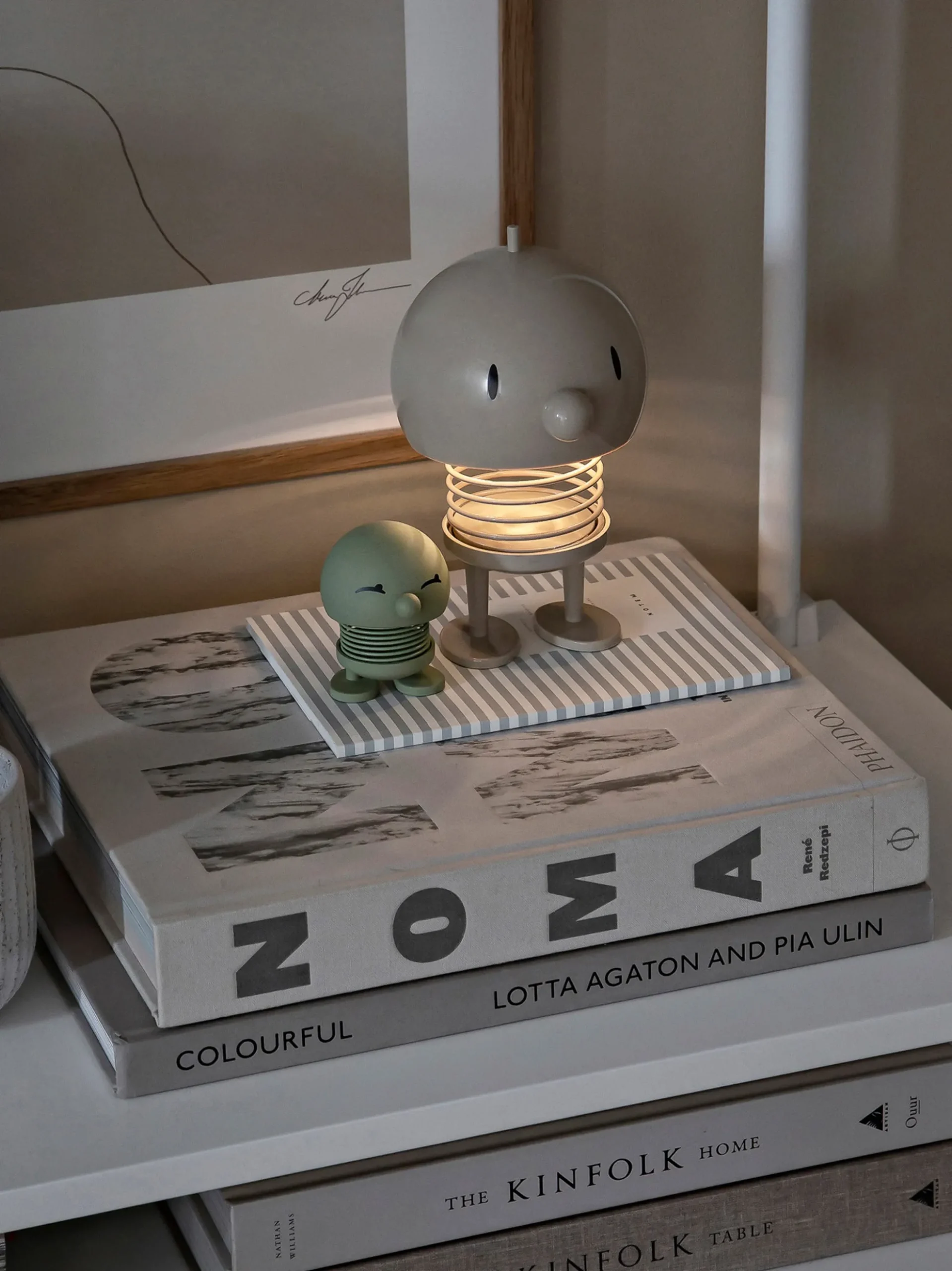 Lampada da tavolo portatile a LED con luce regolabile Choco